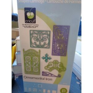Cricut Die Cut Cartridge ORNAMENTAL IRON Scrapbooking